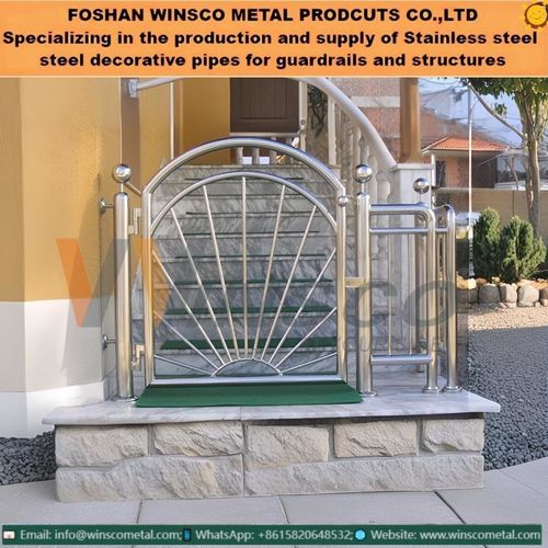 trường hợp công ty mới nhất về Edelstahlrohre für moderne und sichere Handläufe WinscoMetal!