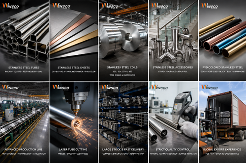trường hợp công ty mới nhất về ASTM A554 + Stainless Steel Handrail Fittings