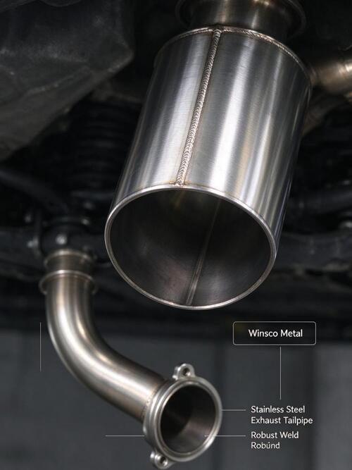 trường hợp công ty mới nhất về Winsco Metal Stainless Steel Exhaust Tailpipe | Stable Weld & Excellent Bending Performance