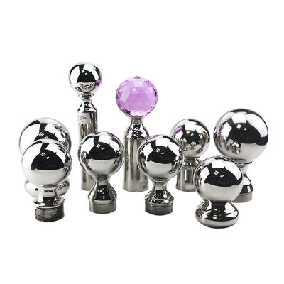 chất lượng  Stainless Steel Railing Ball Finial & Decorative Handrail Post Cap | 201 304 316 nhà máy sản xuất