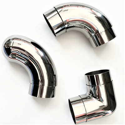 chất lượng  SS304 SS316 Stainless Steel Stair Handrail Elbow Connector nhà máy sản xuất