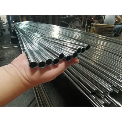 chất lượng  Bright Polished Stainless Steel Tube and Pipe in Round and Square Shapes AISI 201 304 from Manufacturer nhà máy sản xuất