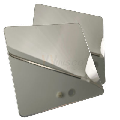 Tấm thép không gỉ siêu gương 6k 12k Gương 8K Hoàn thiện Chống ngón tay