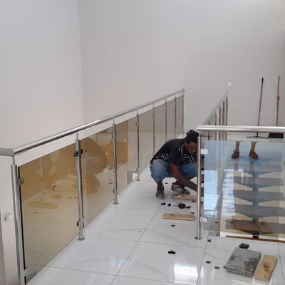 Lan can hiên bằng thép không gỉ 1000mm 1500mm Hàng rào inox Sân vườn Lắp đặt dễ dàng