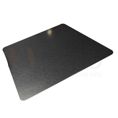 Độ cứng cao Độ rung Titan đen Kết thúc bằng thép không gỉ 304 Hairline