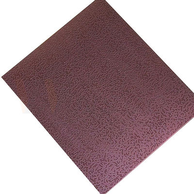 Tấm thép không gỉ trang trí 1500mmx300mm Hoa hồng đá đỏ khắc hoàn thành