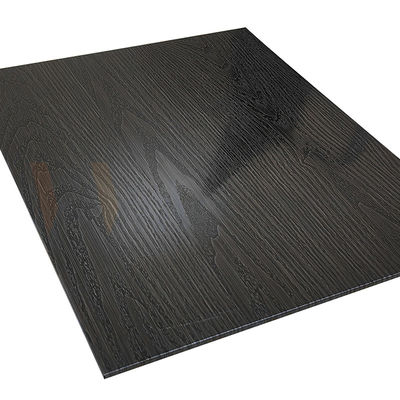 1000-1500mm Cold Way Black Titanium Tree Skin Hóa chất khắc tấm thép không gỉ trang trí