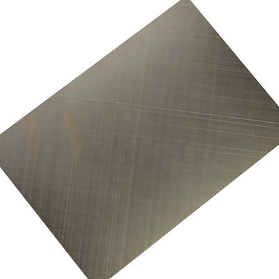 Kiểm soát chất lượng Cross Hairline Hoàn thành Tấm trang trí bằng đồng màu xanh lá cây 0,3mm SS
