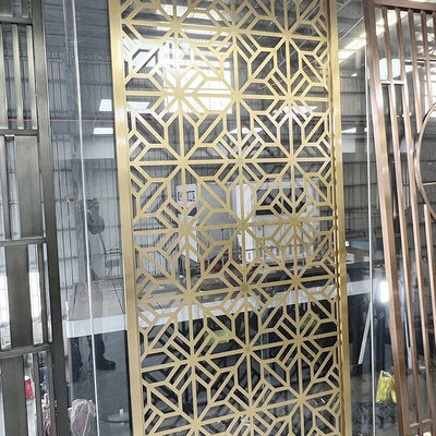 Titanium Gold Trung Quốc Lưới thép không gỉ Vách ngăn phòng 201 304 316