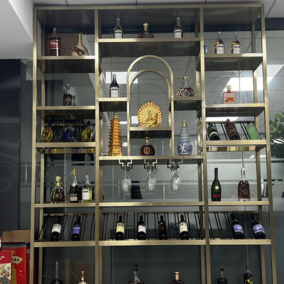 Phân vùng màn hình bằng thép không gỉ AISI 201 304 316 Vàng titan cho nội thất