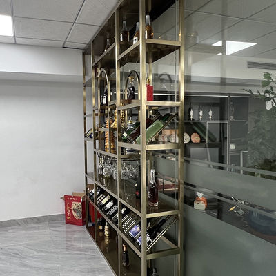 Phân vùng màn hình bằng thép không gỉ AISI 201 304 316 Vàng titan cho nội thất