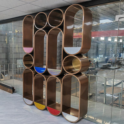 2000mm nghệ thuật thép không gỉ màn hình ngăn