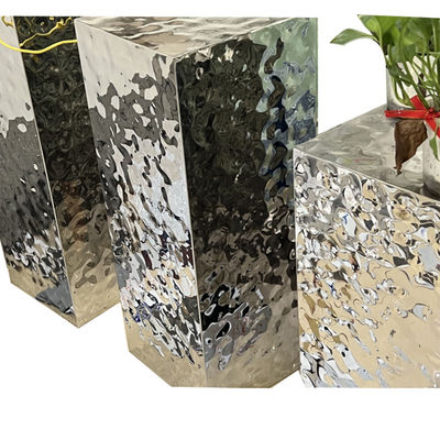 8k Mirror Water Ripple Chế tạo bề mặt Thủ công kim loại trang trí