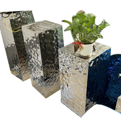 8k Mirror Water Ripple Chế tạo bề mặt Thủ công kim loại trang trí