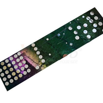 Tấm thép không gỉ đục lỗ 3 mm đầy màu sắc Bề mặt gương lỗ tròn