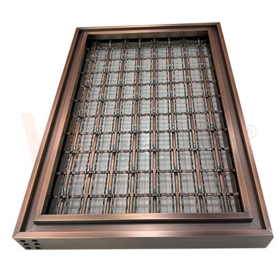 Lưới thép không gỉ trang trí linh hoạt Kiến trúc 0,4-8mm cho mặt tiền trung tâm mua sắm