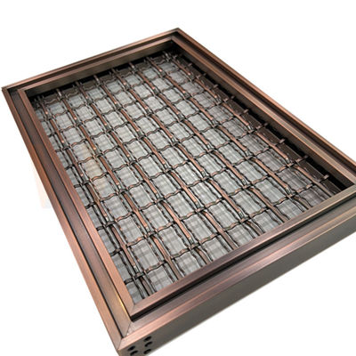 Lưới thép không gỉ trang trí linh hoạt Kiến trúc 0,4-8mm cho mặt tiền trung tâm mua sắm