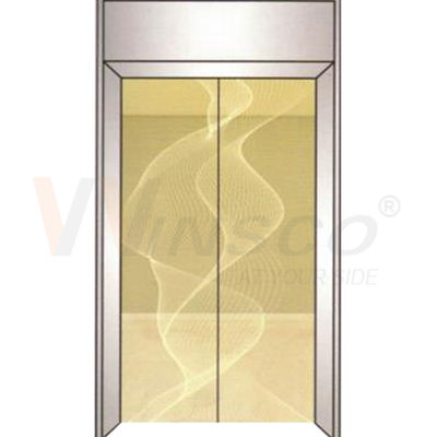 Thang máy 0,8mm Tấm thép không gỉ Gương vàng khắc 4x8ft