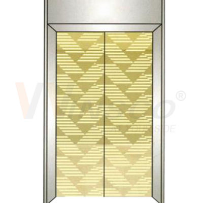 Thang máy 0,8mm Tấm thép không gỉ Gương vàng khắc 4x8ft