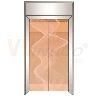 Tấm thép không gỉ gương vàng 1219mmx2438mm được khắc hoàn thiện bằng vàng hồng