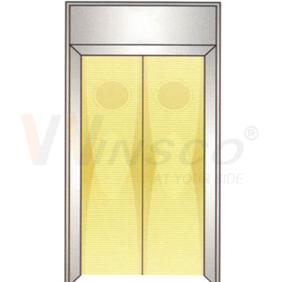 Hairline PVD Titanium Gold Coating Tấm thép không gỉ khắc cho tấm cửa thang máy