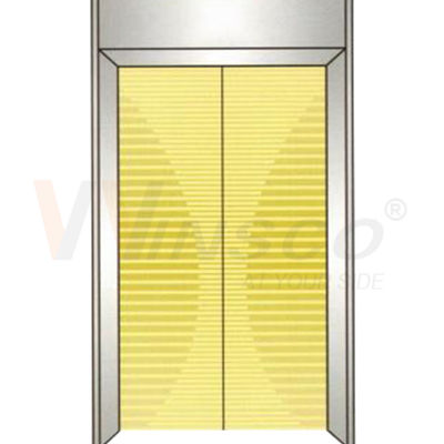 Hairline PVD Titanium Gold Coating Tấm thép không gỉ khắc cho tấm cửa thang máy
