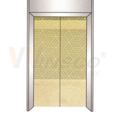 Gương khắc Thang máy Tấm thép không gỉ Cán nguội Titan Vàng