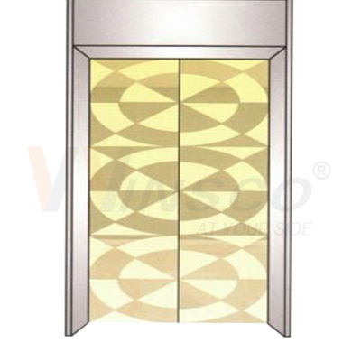 Gương khắc Thang máy Tấm thép không gỉ Cán nguội Titan Vàng