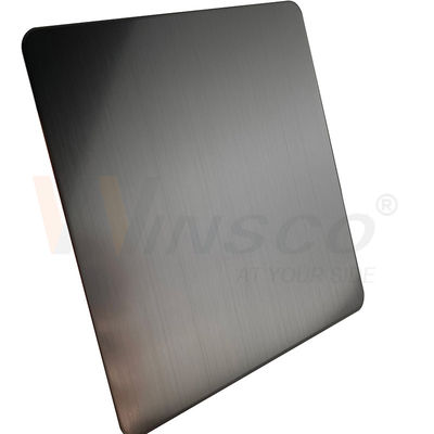 Bảng thép không gỉ 4x8ft satin hairline