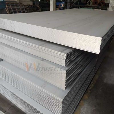 Tấm thép không gỉ cán nóng 1500mmx3000mm Độ cứng một nửa để gia công tủ khung