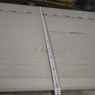 Bề mặt trắng ngâm Tấm cán nóng bằng thép không gỉ 1500mmx6000mm