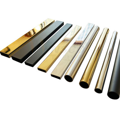 Din 304 316 Màu Pvd 8k 18k Gương Inox Giá Treo Khăn Nhà Tắm Ống Vòi Hoa Sen Kèm Đèn Cố Định Ống