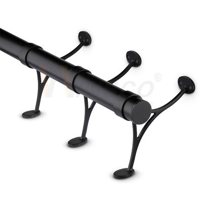 42.4mm 48.3mm 63.5mm Thép không gỉ Ống tròn Inox được đánh bóng bề mặt màu mờ Ống chân ray 201 304 316