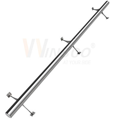42.4mm 48.3mm 63.5mm Thép không gỉ Ống tròn Inox được đánh bóng bề mặt màu mờ Ống chân ray 201 304 316