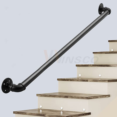 Bộ Cầu Thang Hiện Đại Ss201 Tay Vịn Bằng Thép Không Gỉ 304 316 Ống Tròn 33.7Mm 38Mm 40Mm 42Mm 44Mm Đường Kính 50.8Mm