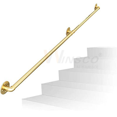 Bộ Cầu Thang Hiện Đại Ss201 Tay Vịn Bằng Thép Không Gỉ 304 316 Ống Tròn 33.7Mm 38Mm 40Mm 42Mm 44Mm Đường Kính 50.8Mm