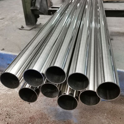 C-316 Ống Inox Tròn Acero Inoxidable 1.1/2 Redondo Decorativo Brilliante BÓNG BÓNG 600 C-304 X 6 METROS