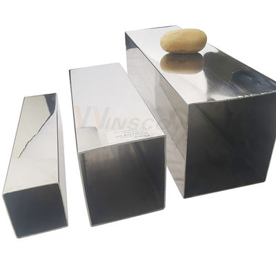 TUBO CUADRADO BRILLANTE POLISH 600 CALIDAD 201 304 Lớp Decorativo Ống Inox Vuông Inox