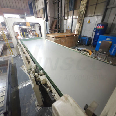 Mẫu miễn phí 1250mmx2500mmx0.5mm 2B Bề mặt Mill Edge Stainless Steel Cold Rolled Sheet AISI 201