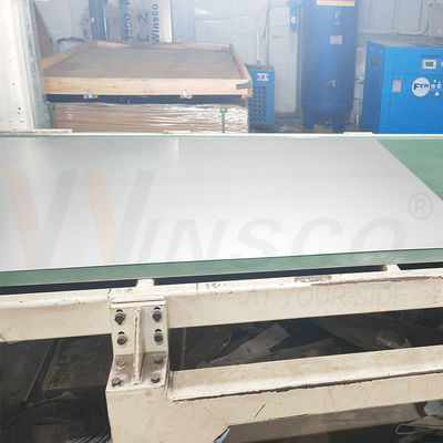 2500mm Chiều dài 1250mm Chiều rộng 0,9mm Độ dày Độ khoan dung nhỏ TP 316 316L Bảng thép không gỉ cuộn lạnh 2B