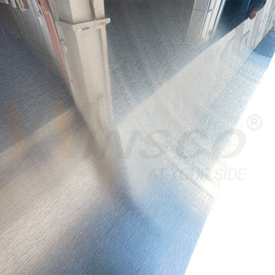 Độ dày đồng bộ 0.4mm-3.0mm Mill Edge 201 Grade Inox Plate 1250mmx2500mm Stainless Steel No.4 4N N4 Finish Sheet