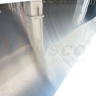 Độ khoan dung nhỏ 304 304L Grade 1250mmx2500mm Mill Edge No.4 Lớp kim loại thép không gỉ