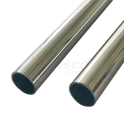 Ánh kính bề mặt satin 25.4mm ống kim loại không gỉ 201 304 316 lớp 0.4mm-3.0mm Độ dày 1 inch ống tròn thép không gỉ