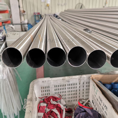 0.8mm-3.0mm Độ dày Satin Inox Handrail Pipe SS 201 304 316 Mirror 48.3mm OD Stainless Steel Round Tube