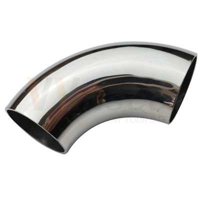 AISI 201 304 316 Kính Satin Inox ống kết nối 1 1/2' 38.1mm OD thép không gỉ Railing khuỷu tay 98mm 120mm Arc