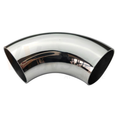 Dễ lắp đặt SS 201 304 316 Mirror Satin Inox Thang phụ kiện 63.5mm 2 1/2 Inch OD Stainless Steel Handrail khuỷu tay