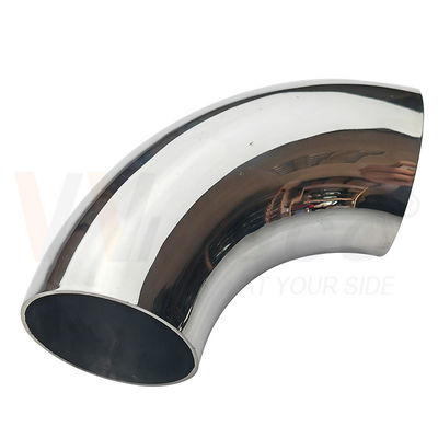 Dễ lắp đặt SS 201 304 316 Mirror Satin Inox Thang phụ kiện 63.5mm 2 1/2 Inch OD Stainless Steel Handrail khuỷu tay