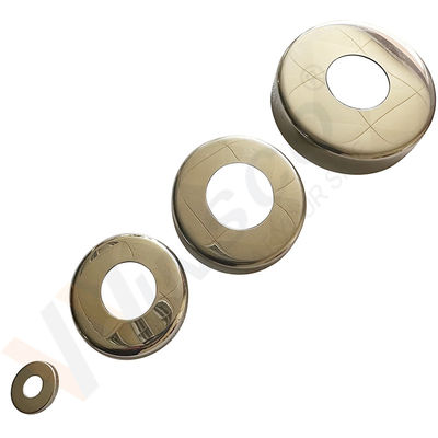 C304 C316 Stainless Steel Inox Balustrade Base Cover cho ống tròn 12,7mm 19mm 1'' 31,8mm 38.1mm 2'