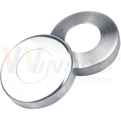 C304 C316 Stainless Steel Inox Balustrade Base Cover cho ống tròn 12,7mm 19mm 1'' 31,8mm 38.1mm 2'