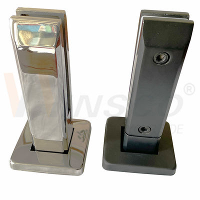SUS 304 316 Hairline Đen Đen Mặt gương Stainless Steel Bể bơi Glass Spigot Cho 12mm 24mm Glass